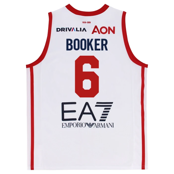 OLIMPIA MILANO CANOTTA REPLICA CAMPIONATO BIANCA 25/26