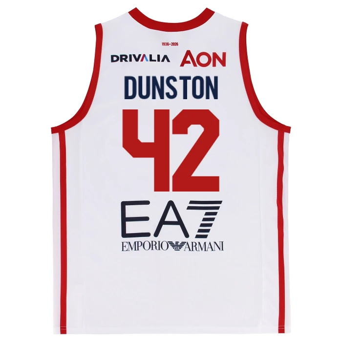 OLIMPIA MILANO CANOTTA REPLICA CAMPIONATO BIANCA 25/26