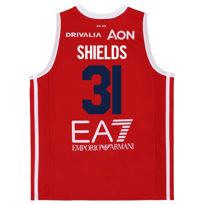 OLIMPIA MILANO CANOTTA REPLICA CAMPIONATO ROSSA 25/26