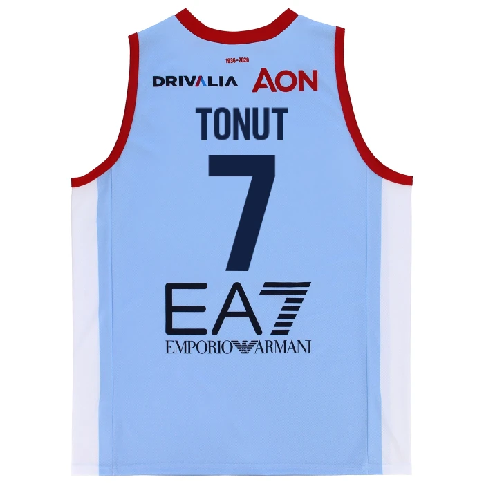 OLIMPIA MILANO CANOTTA REPLICA CAMPIONATO AZZURRA 25/26