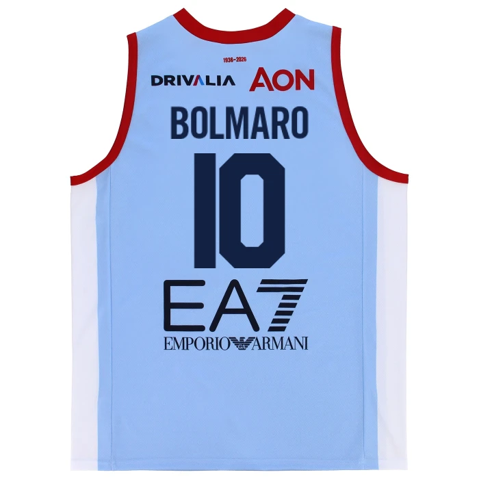 OLIMPIA MILANO CANOTTA REPLICA CAMPIONATO AZZURRA 25/26
