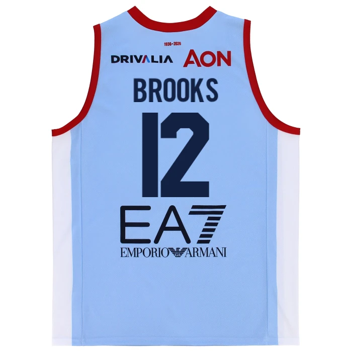 OLIMPIA MILANO CANOTTA REPLICA CAMPIONATO AZZURRA 25/26