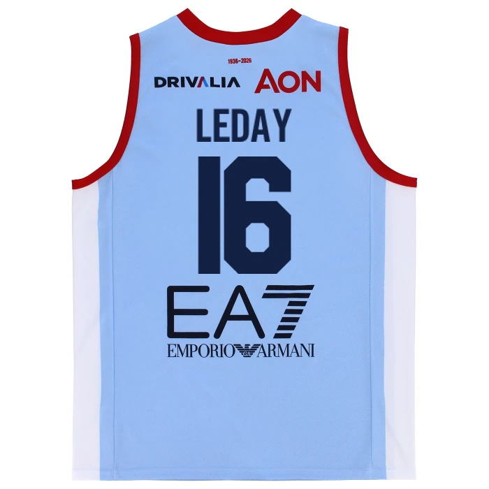 OLIMPIA MILANO CANOTTA REPLICA CAMPIONATO AZZURRA 25/26