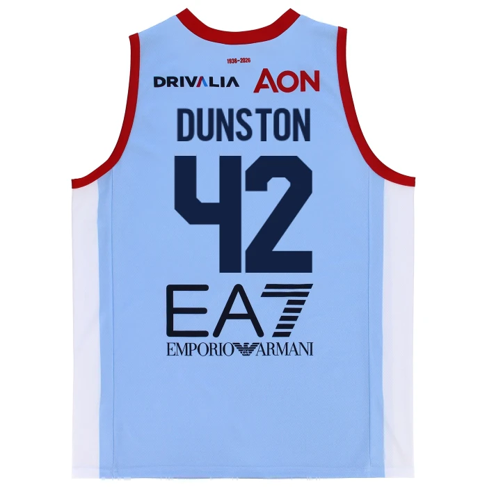 OLIMPIA MILANO CANOTTA REPLICA CAMPIONATO AZZURRA 25/26 - BAMBINO