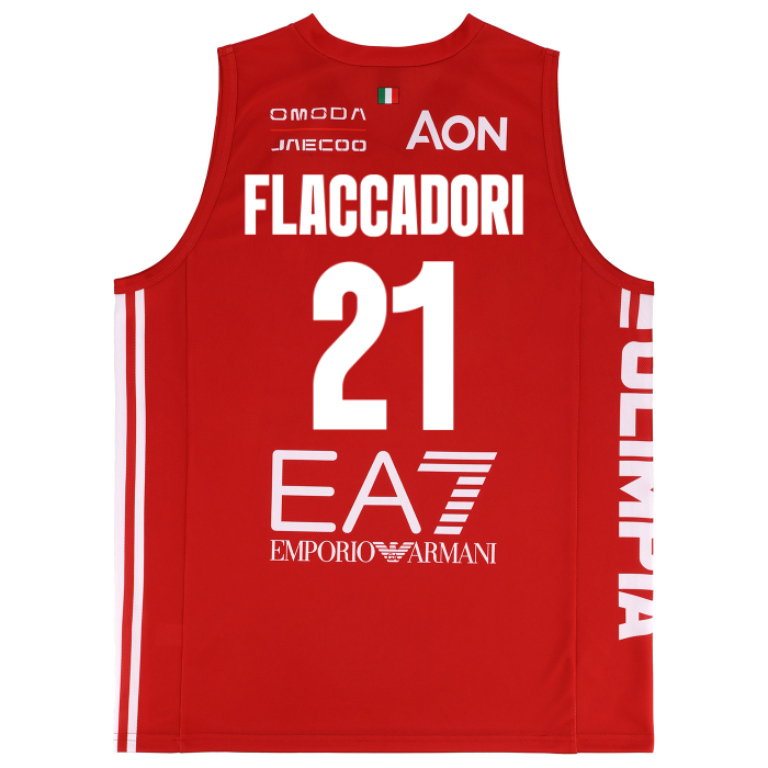 OLIMPIA MILANO CANOTTA REPLICA CAMPIONATO ROSSA 26/27