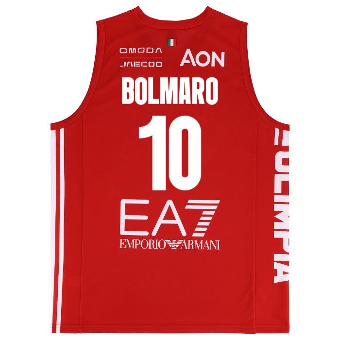 OLIMPIA MILANO CANOTTA REPLICA CAMPIONATO ROSSA 26/27
