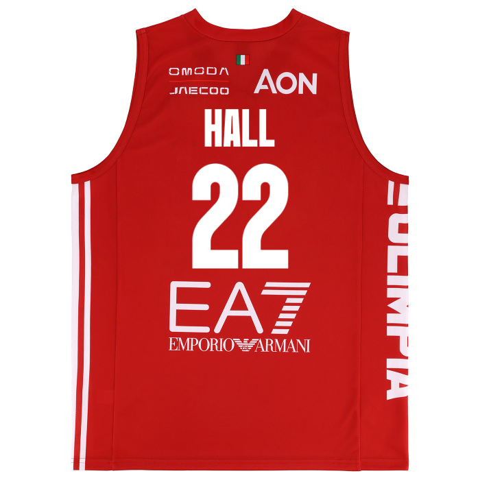 OLIMPIA MILANO CANOTTA REPLICA CAMPIONATO ROSSA 26/27
