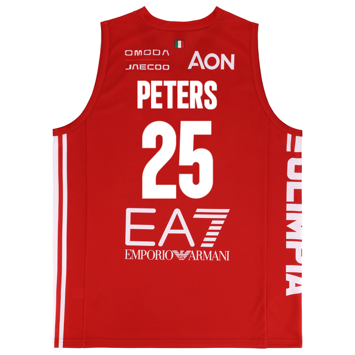 OLIMPIA MILANO CANOTTA REPLICA CAMPIONATO ROSSA 26/27