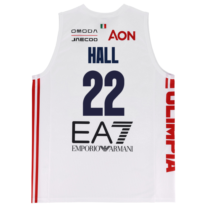 OLIMPIA MILANO CANOTTA REPLICA CAMPIONATO BIANCA 26/27 - BAMBINO