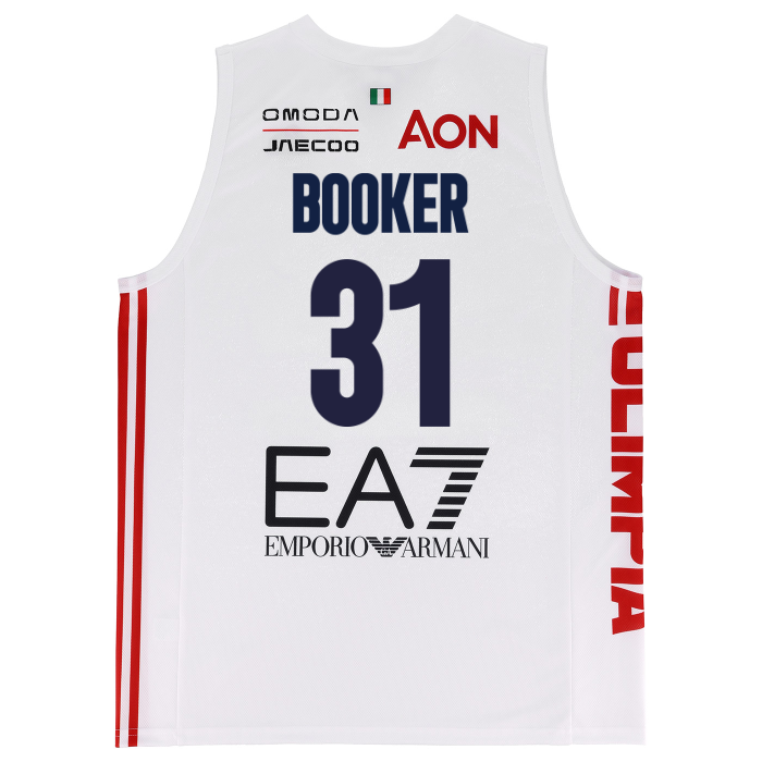 OLIMPIA MILANO CANOTTA REPLICA CAMPIONATO BIANCA 26/27 - BAMBINO