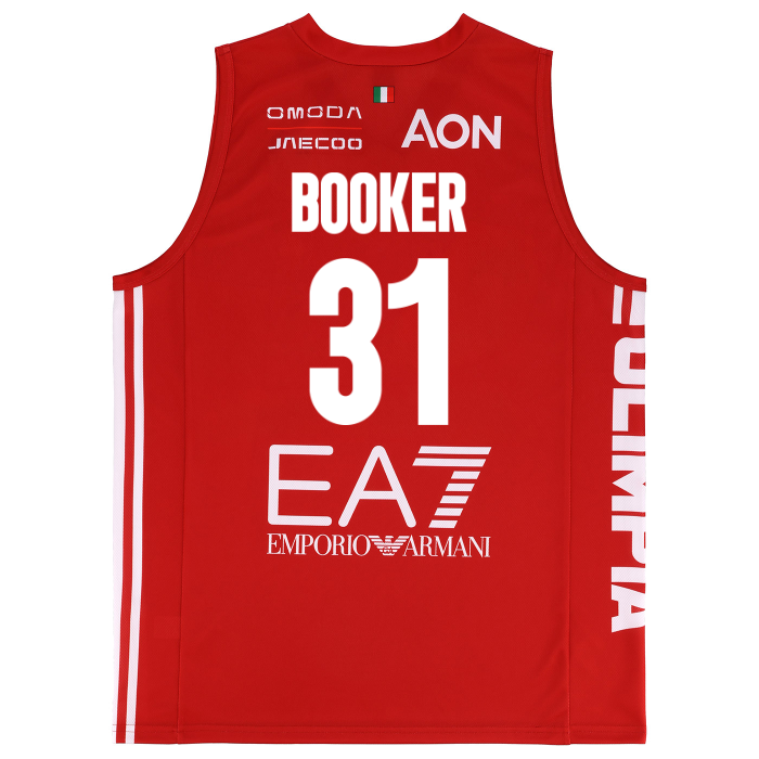OLIMPIA MILANO CANOTTA REPLICA CAMPIONATO ROSSA 26/27 - BAMBINO