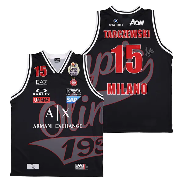 OLIMPIA MILANO CANOTTA NERA COPPA ITALIA 2021 - TARCZEWSKI