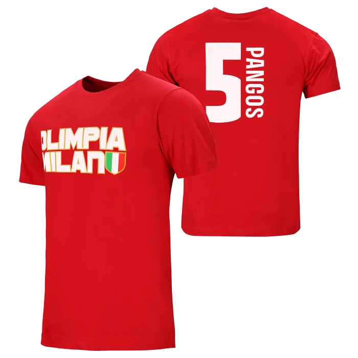 OLIMPIA MILANO T-SHIRT PANGOS ROSSA 23/24 - BAMBINO