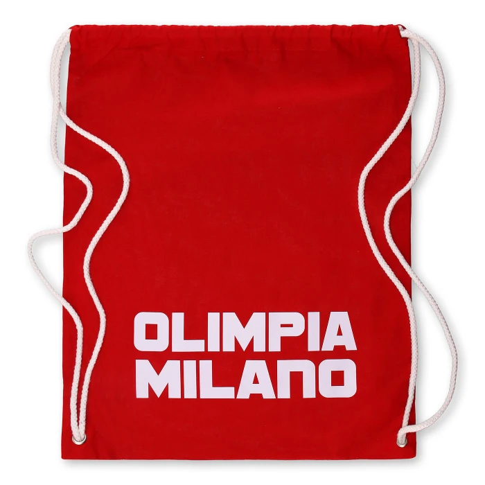 OLIMPIA MILANO GYM SACK ROSSA