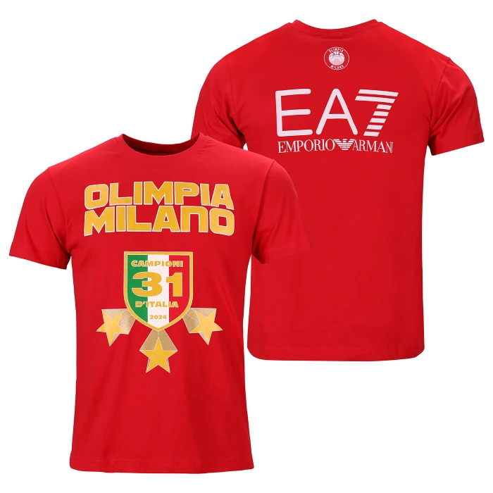 OLIMPIA MILANO T-SHIRT CELEBRATIVA SCUDETTO 2024