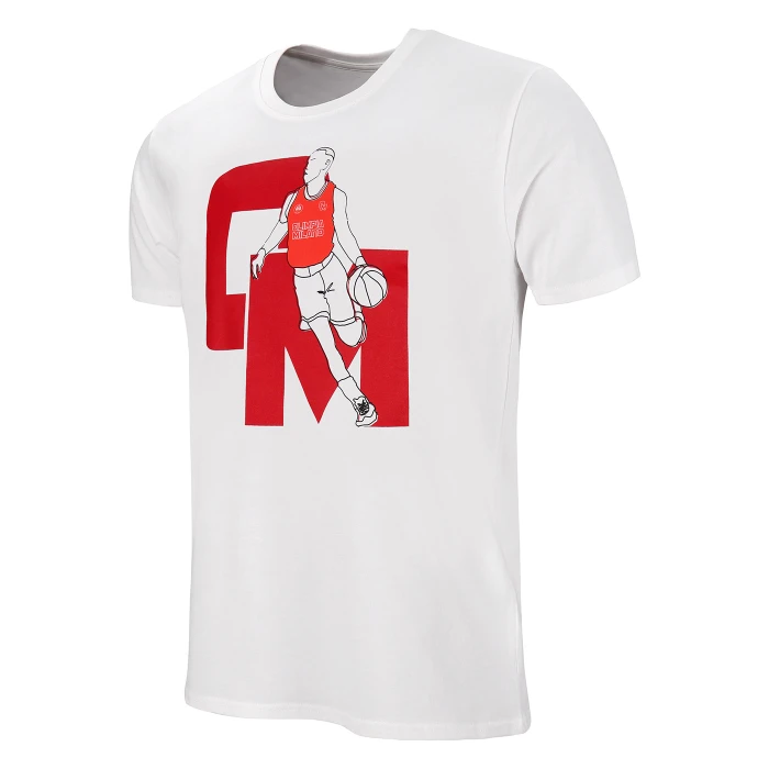 OLIMPIA MILANO T-SHIRT GIOCATORE BIANCA - BAMBINO