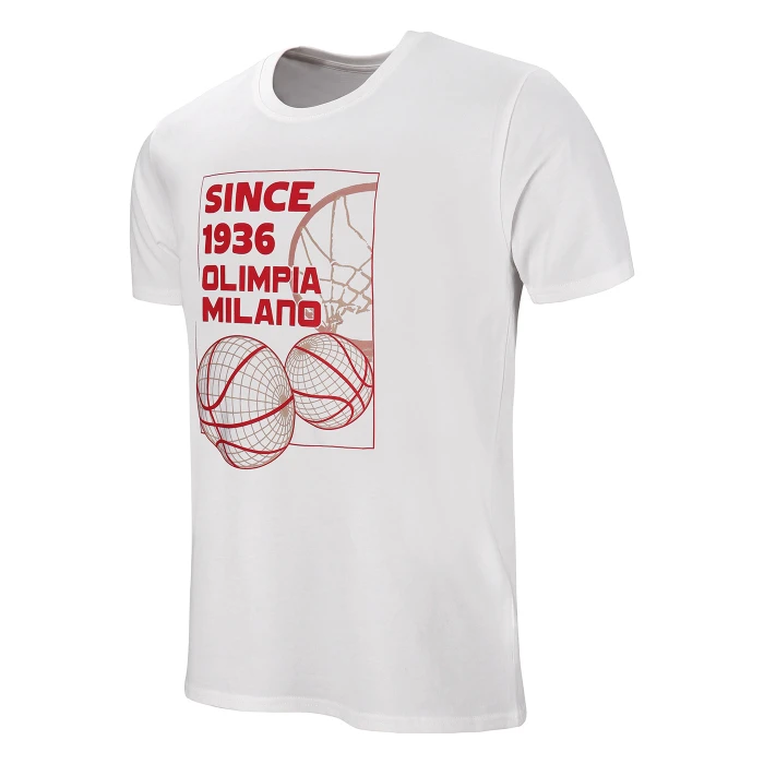 OLIMPIA MILANO T-SHIRT SINCE 1936 BIANCA - BAMBINO
