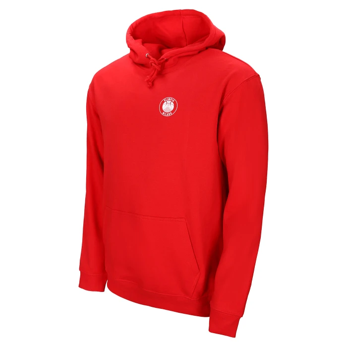 OLIMPIA MILANO FELPA CAPPUCCIO SINCE 1936 ROSSA - BAMBINO