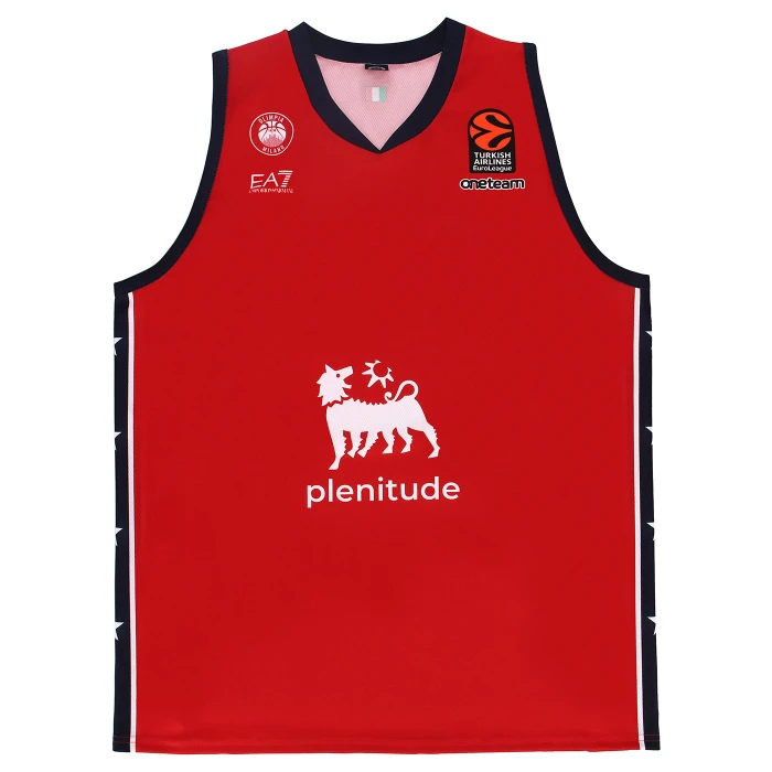 OLIMPIA MILANO CANOTTA REPLICA EUROLEGA ROSSA 24/25
