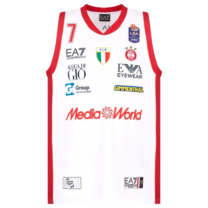 OLIMPIA MILANO CANOTTA CAMPIONATO AUTHENTIC 24/25 BIANCA TONUT