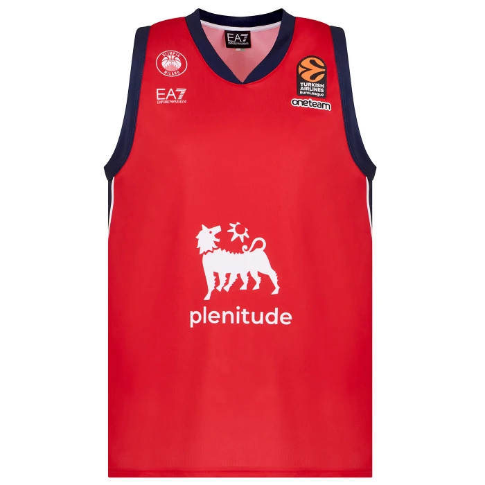 OLIMPIA MILANO CANOTTA EUROLEGA AUTHENTIC 24/25 ROSSA