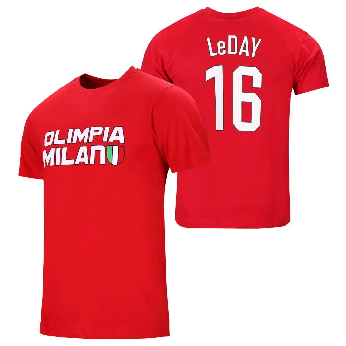 OLIMPIA MILANO T-SHIRT LEDAY 24 ROSSA