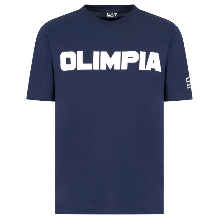 OLIMPIA MILANO T-SHIRT BLU