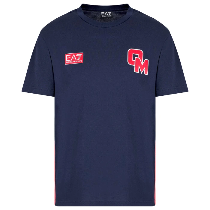 OLIMPIA MILANO T-SHIRT ROSSA/BLU