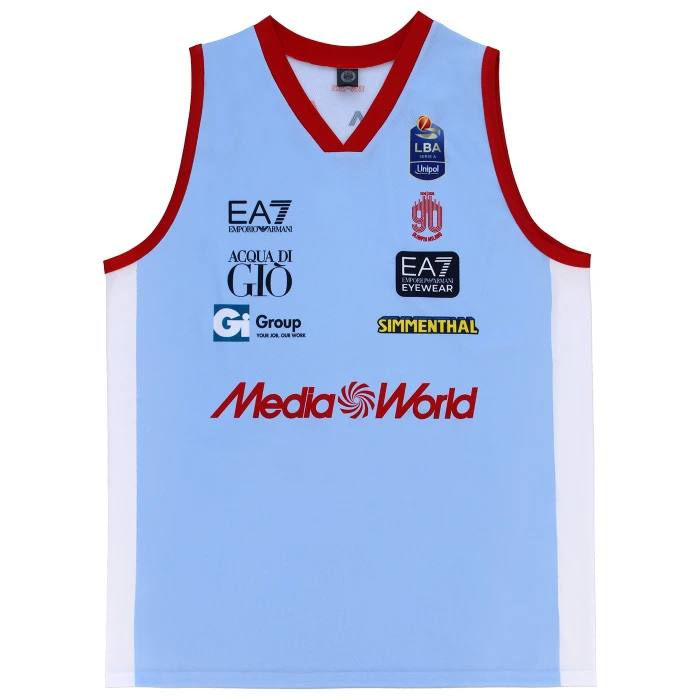 OLIMPIA MILANO CANOTTA REPLICA CAMPIONATO AZZURRA 25/26