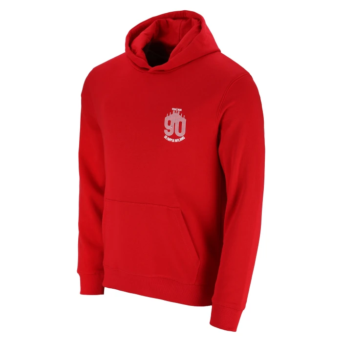 OLIMPIA MILANO FELPA 90 ROSSA - BAMBINO