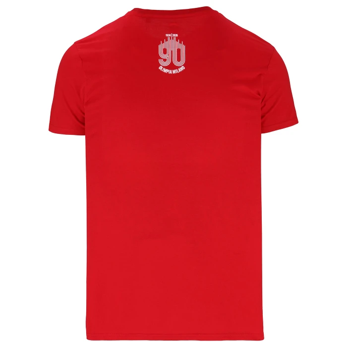 OLIMPIA MILANO T-SHIRT 90 ROSSA