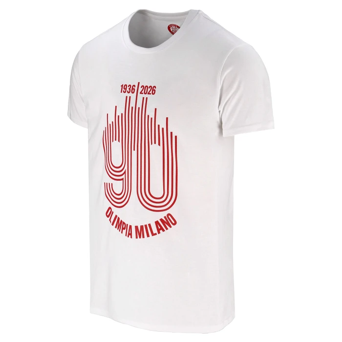 OLIMPIA MILANO T-SHIRT 90 BIANCA - BAMBINO
