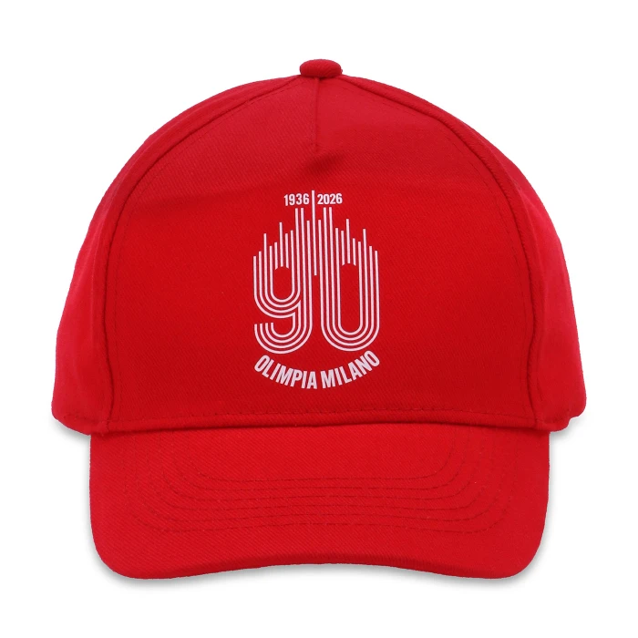 OLIMPIA MILANO CAPPELLINO 90 ROSSO