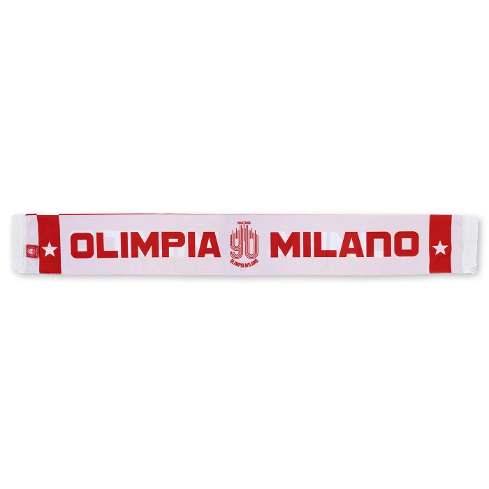 OLIMPIA MILANO SCIARPA 90 ROSSA