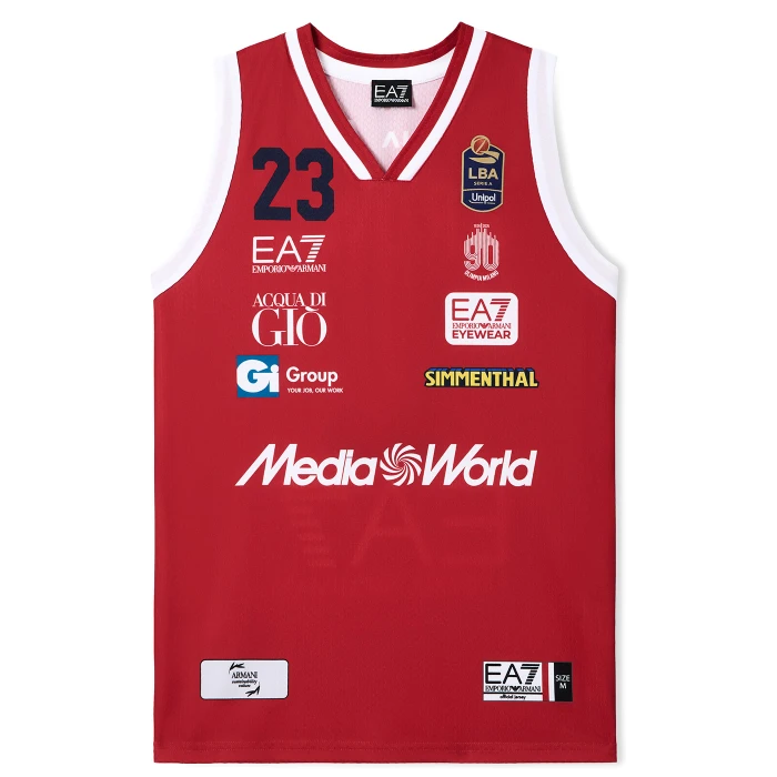 OLIMPIA MILANO LBA CANOTTA AUTHENTIC 25/26 ROSSA GUDURIC 23