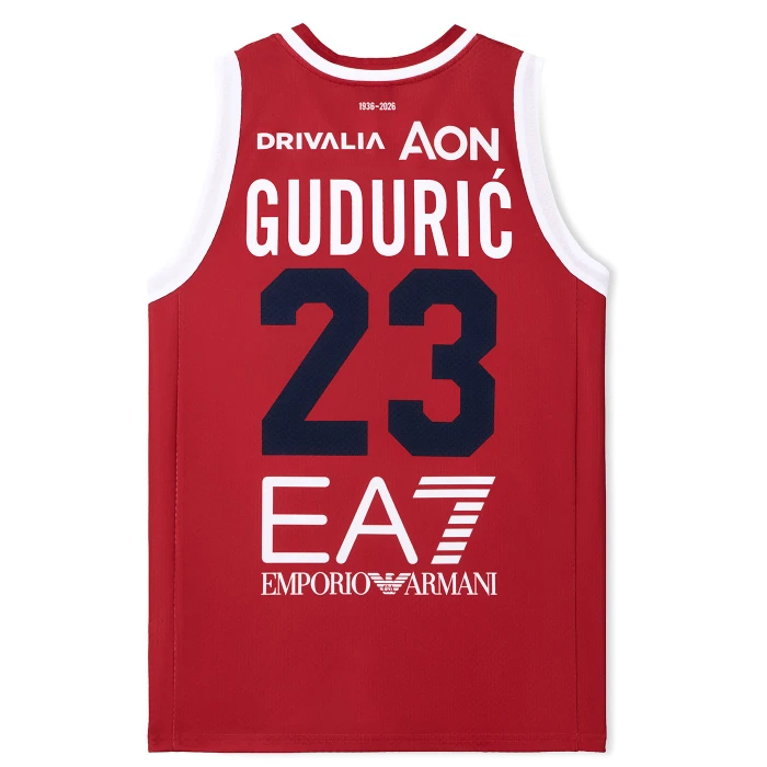 OLIMPIA MILANO LBA CANOTTA AUTHENTIC 25/26 ROSSA GUDURIC 23