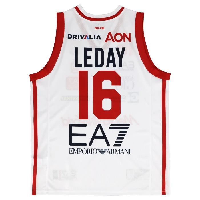 OLIMPIA MILANO LBA CANOTTA AUTHENTIC 25/26 BIANCA LEDAY 16