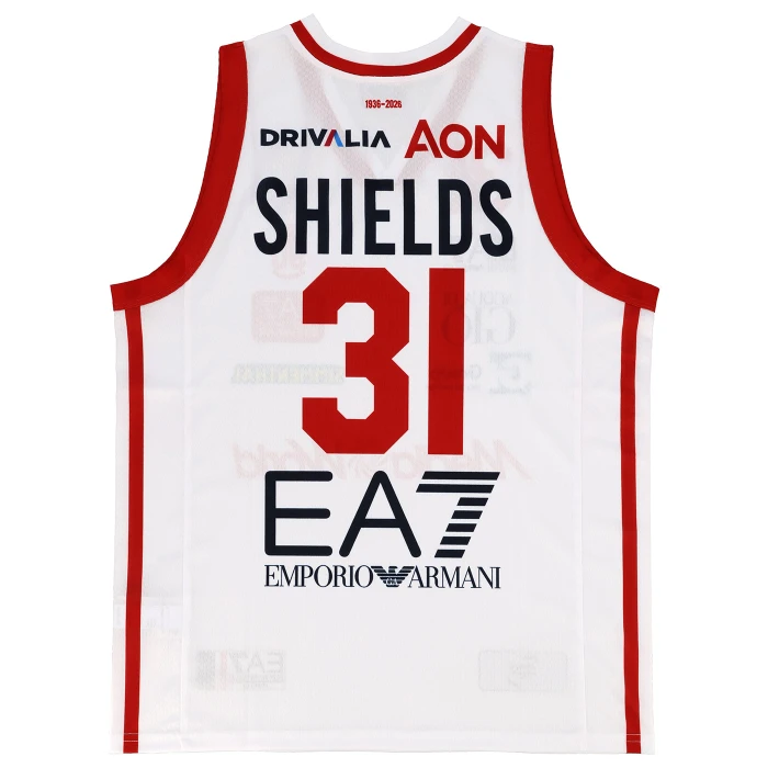 OLIMPIA MILANO LBA CANOTTA AUTHENTIC 25/26 BIANCA SHIELDS 31