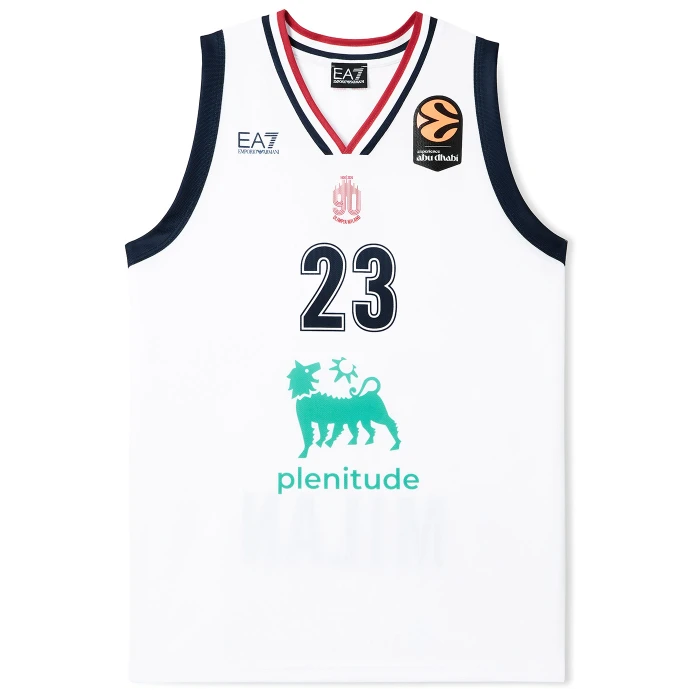 OLIMPIA MILANO EUROLEGA CANOTTA AUTHENTIC 25/26 BIANCA GUDURIC 23