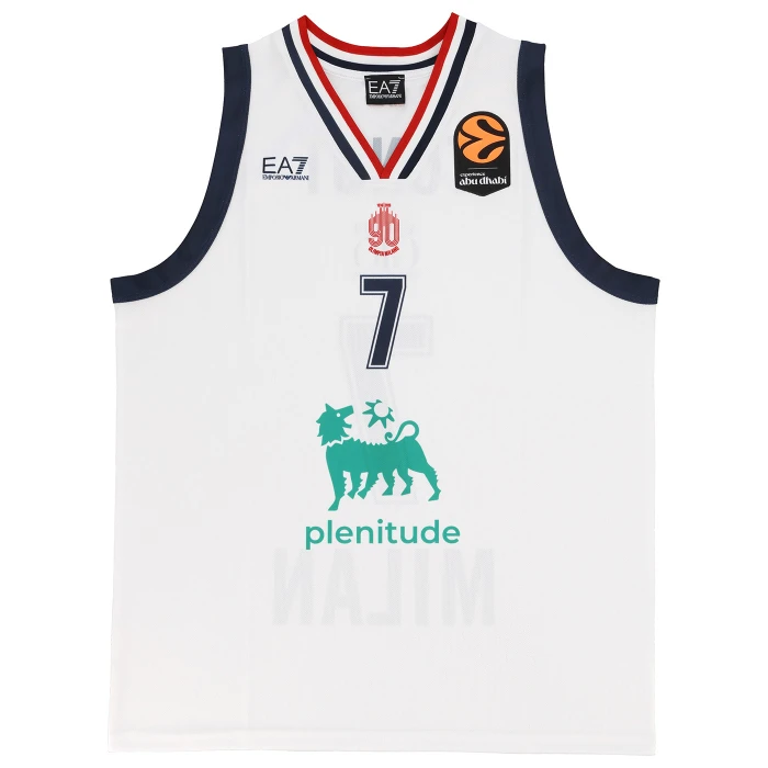 OLIMPIA MILANO EUROLEGA CANOTTA AUTHENTIC 25/26 BIANCA TONUT 7