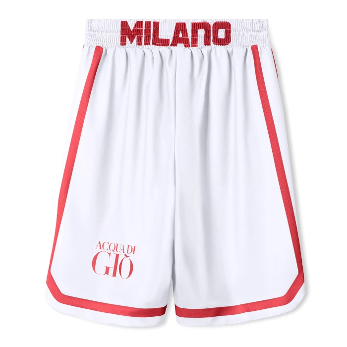 OLIMPIA MILANO LBA PANTALONCINI AUTHENTIC 25/26 BIANCHI