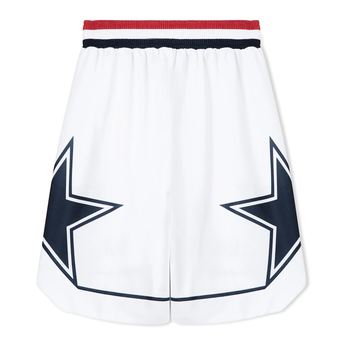 OLIMPIA MILANO EUROLEGA PANTALONCINI AUTHENTIC 25/26 BIANCHI