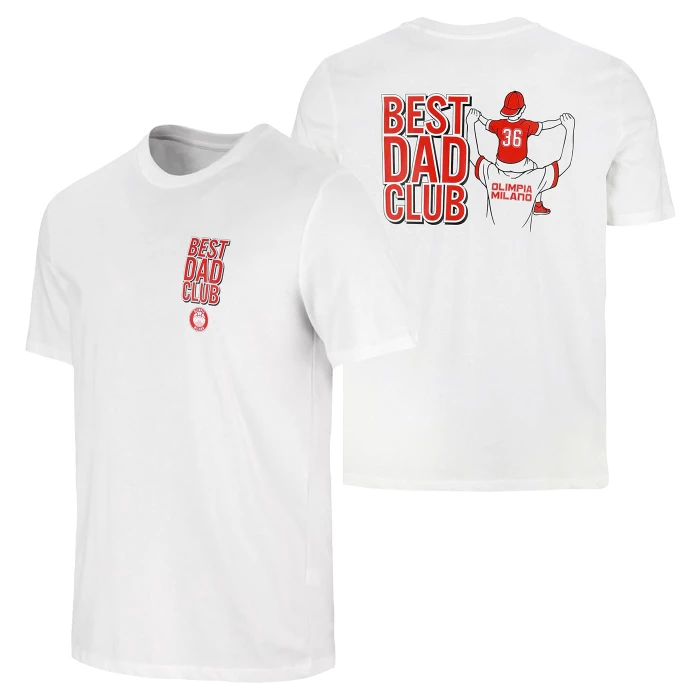 OLIMPIA MILANO T-SHIRT BEST DAD CLUB