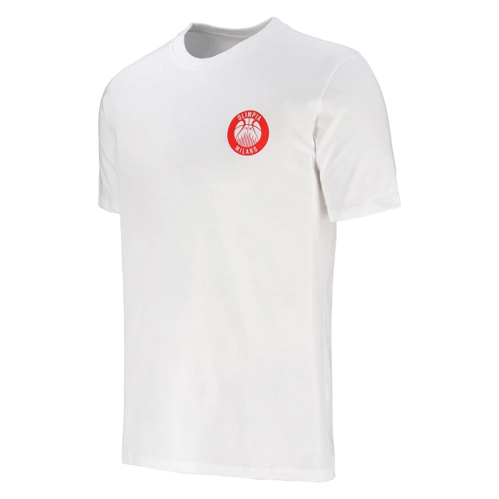OLIMPIA MILANO T-SHIRT MONOCHROME BIANCA - BAMBINO