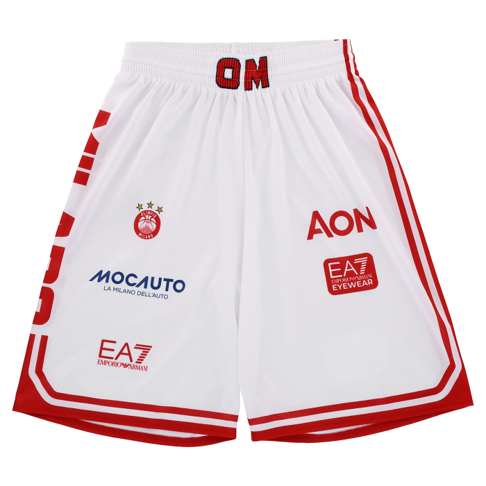 OLIMPIA MILANO PANTALONCINI REPLICA CAMPIONATO BIANCHI 26/27