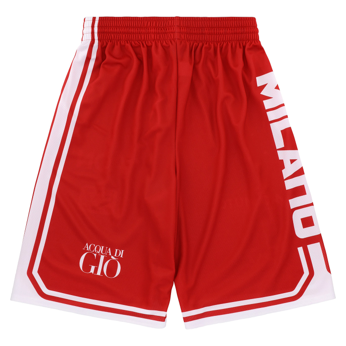 OLIMPIA MILANO PANTALONCINI REPLICA CAMPIONATO ROSSI 26/27