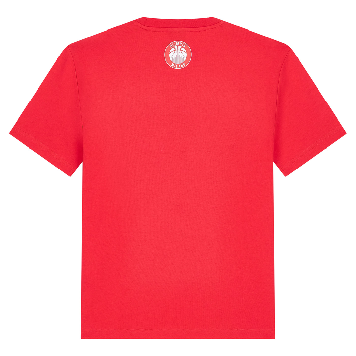 OLIMPIA MILANO T-SHIRT EA7 ROSSA