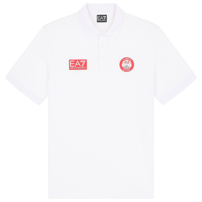 OLIMPIA MILANO POLO EA7 BIANCA
