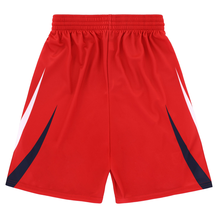 OLIMPIA MILANO PANTALONCINI REPLICA EUROLEGA ROSSI 26/27 - BAMBINO