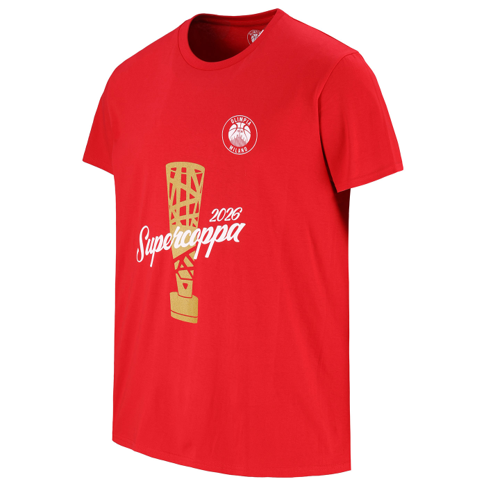 OLIMPIA MILANO T-SHIRT CELEBRATIVA SUPERCOPPA 2026